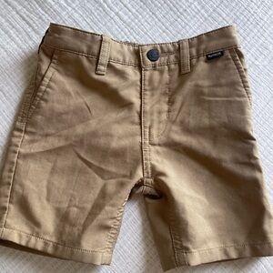 Hurley boys Dry-Fit  Tan Shorts